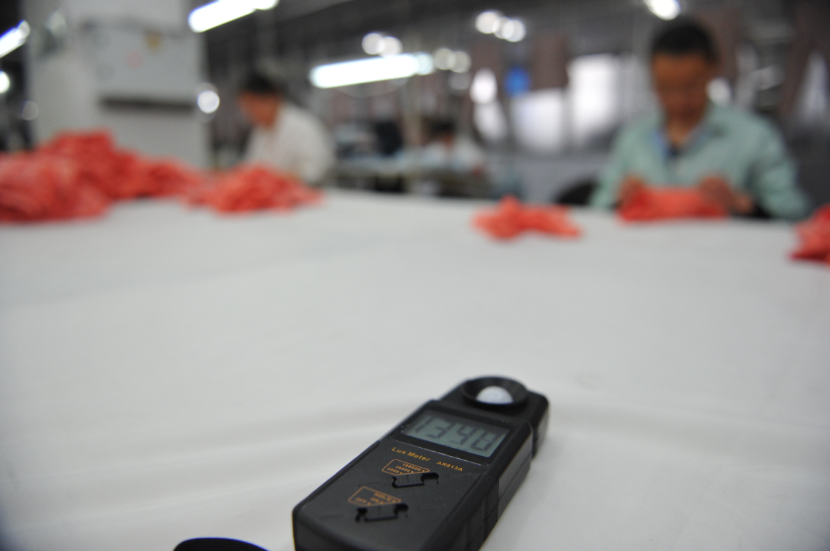服裝加工廠光度測量儀器